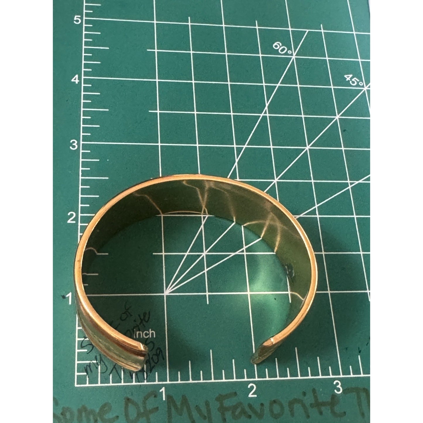 Vintage Monet Wide Gold Tone Cuff Bracelet 1” Signed Designer Statement