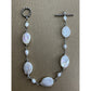 Sterling Silver Freshwater Coin Pearl Bracelet Baroque Pearls Toggle 7.5