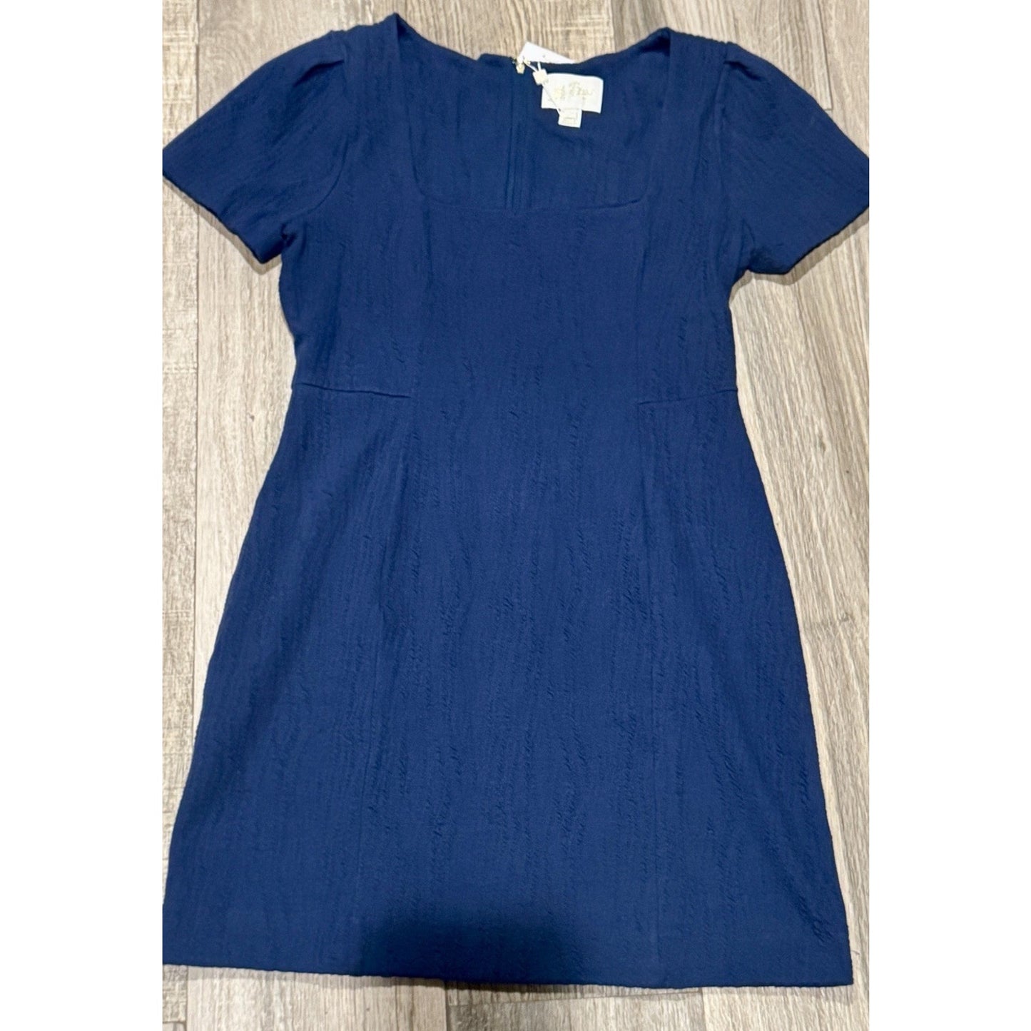 Brand New Lilly Pulitzer Brinley Stretch Dress Navy Jacquard Sz M SOLD OUT!!