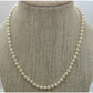 Pre owned James Avery 14k Gold 5mm Pearl Necklace 16” In JA Box