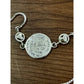 Sterling Silver “Believe in Yourself” Adjustable Slider Affirmational Bracelet
