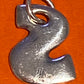 Preowned James Avery Retired Rare Silver Puffy Letter S Charm