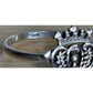 Vintage Sterling Silver Scottish Claddagh Ring Crown Heart Thistle Size 9