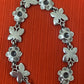 Preowned James Avery Retired HTF Butterflies and Blooms Flowers Bracelet