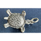 Vintage 925 Sterling Silver Sea Turtle Charm Pendant Coastal Beach Theme