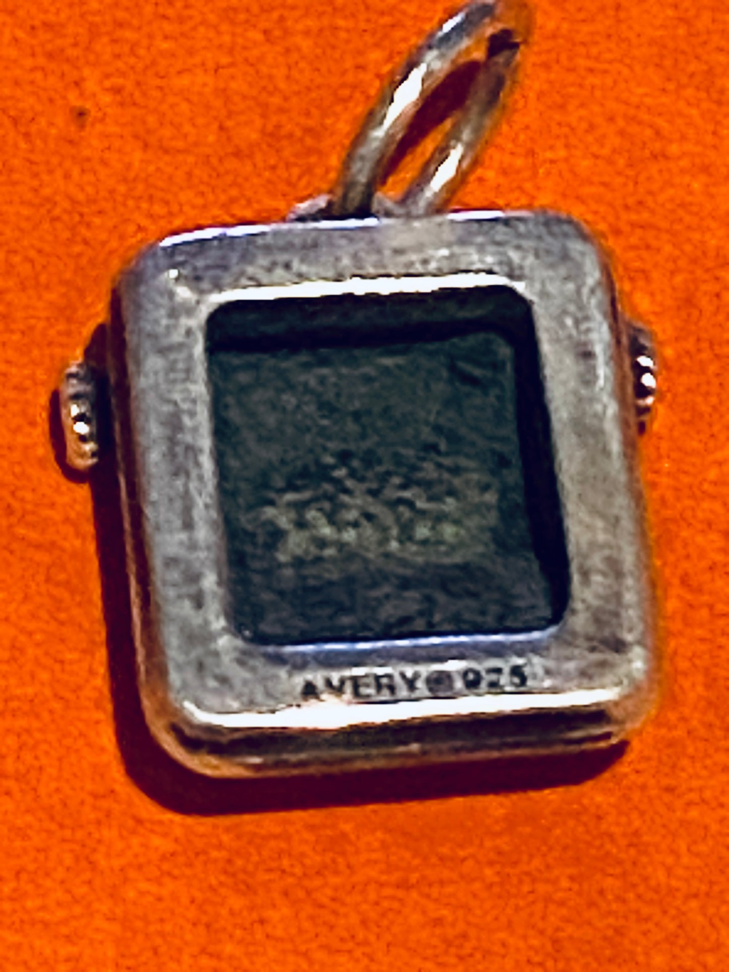 Preowned James Avery Retired Silver Typewriter Charm