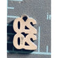 Pre owned James Avery Retired 925 Sterling Silver 2020 Stacked Charm Birthday Anniversary
