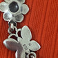 Preowned James Avery Retired HTF Butterflies and Blooms Flowers Bracelet