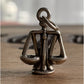 925 Sterling Silver Balance Scale Libra Scales of Justice Charm