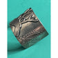 Vintage Sterling Deer Antler Barrette Signed P. Arribas Hinged Ponytail Holder