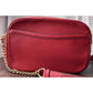 Brand New COACH Puffy Heart Leather Shoulder Bag Valentine Heart Motif Purse