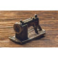 Vintage Sterling Silver 3D Detailed Sewing Machine 925 Charm