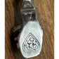 Sterling Silver 3D High Heel Sandal Shoe Charm Heart Scroll Fashion Pendant