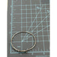 James Avery Retired Ichthus Fish Sterling Silver Hook Bangle Bracelet Pre-Owned