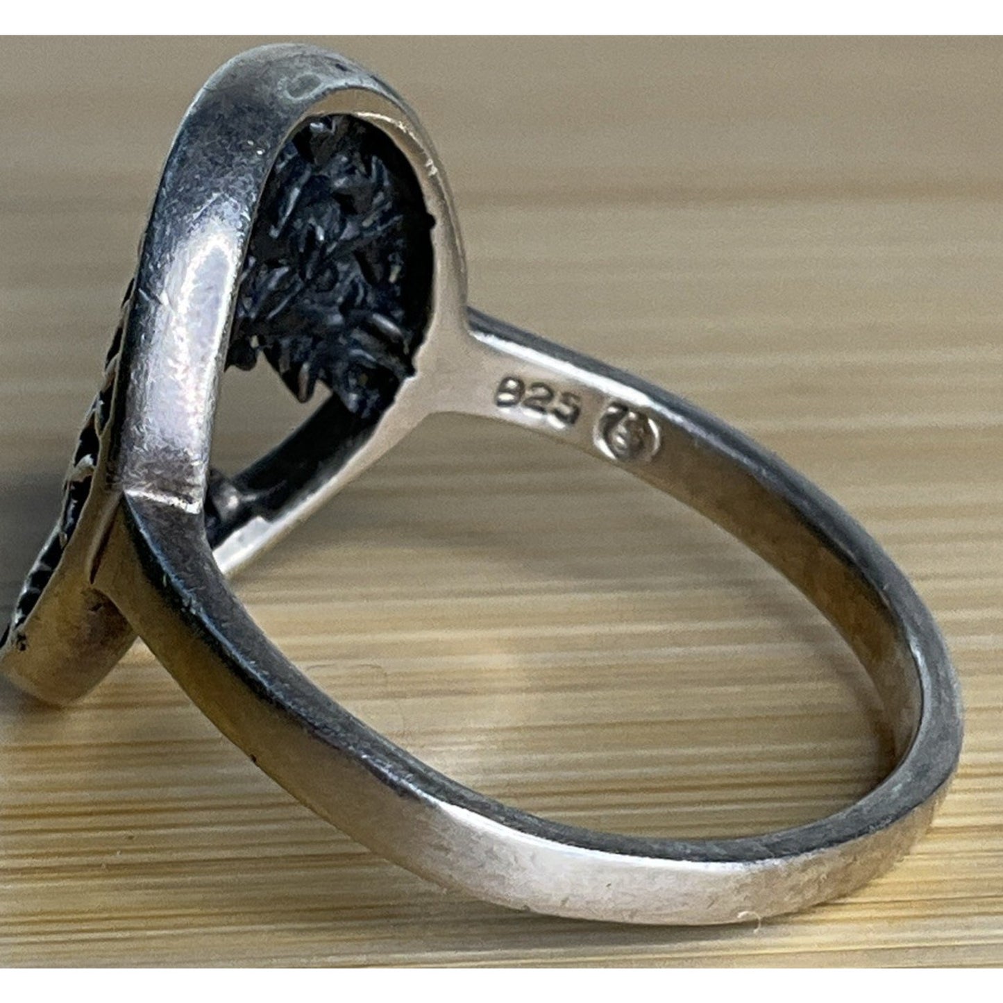 Sterling Silver Tree of Life Ring Size 8 Round Openwork 925 Nature Celtic