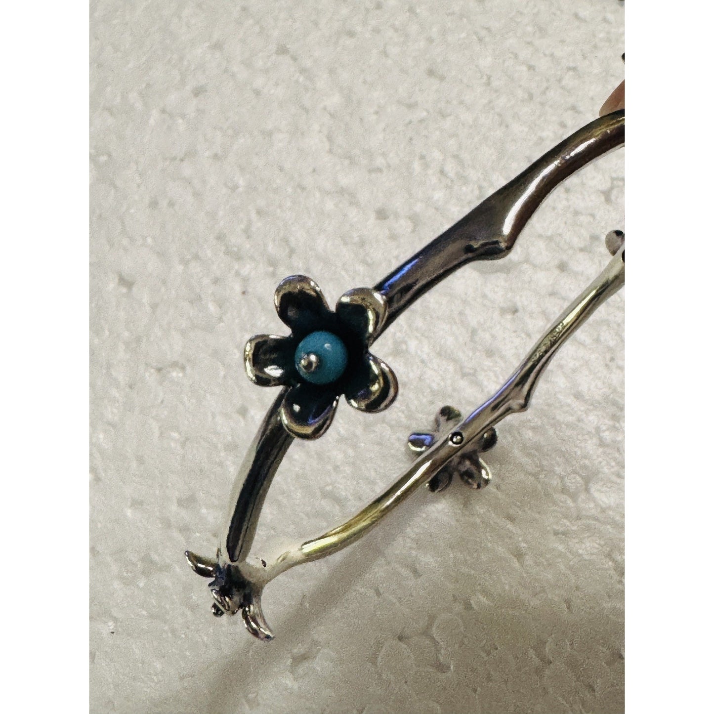 Pre owned James Avery Retired Spring Blossom Twig Branch Bracelet M