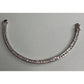 Sterling Silver Cubic Zirconia 7.25 Inch Box Chain Tennis Bracelet