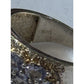 Vintage Tanzanite Cluster 925 Sterling Silver Ring Statement Band Size 7.5