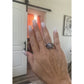 James Avery Retired Silver Sunflower Ring Size 8 Pre-Owned