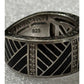 Belle Étoile Laguna Ring Sterling Silver Black Enamel Size 6.5 SOLD OUT