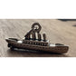 Vintage Sterling Silver Ocean Liner Ship Charm