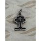 James Avery Retired Sterling Silver Cross Tree Charm Pre-Owned