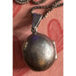 Vintage Sterling 925 Shell Signed Cameo Locket Classical Lady Profile Chain 18”