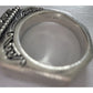 Vintage Brighton 925 Sterling Silver Woven Basket Weave Ring Statement Size 6