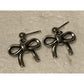 MINT CONDITION James Avery Retired Silver Bow Post Earrings In JA Box And Pouch Pre-Owned