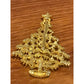 Vintage WEISS Aurora Borealis Christmas Tree Brooch "White Christmas" Brooch