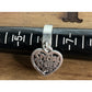Retired James Avery Sterling Silver Double Dangle Ring Size 6 with 2 Charms
