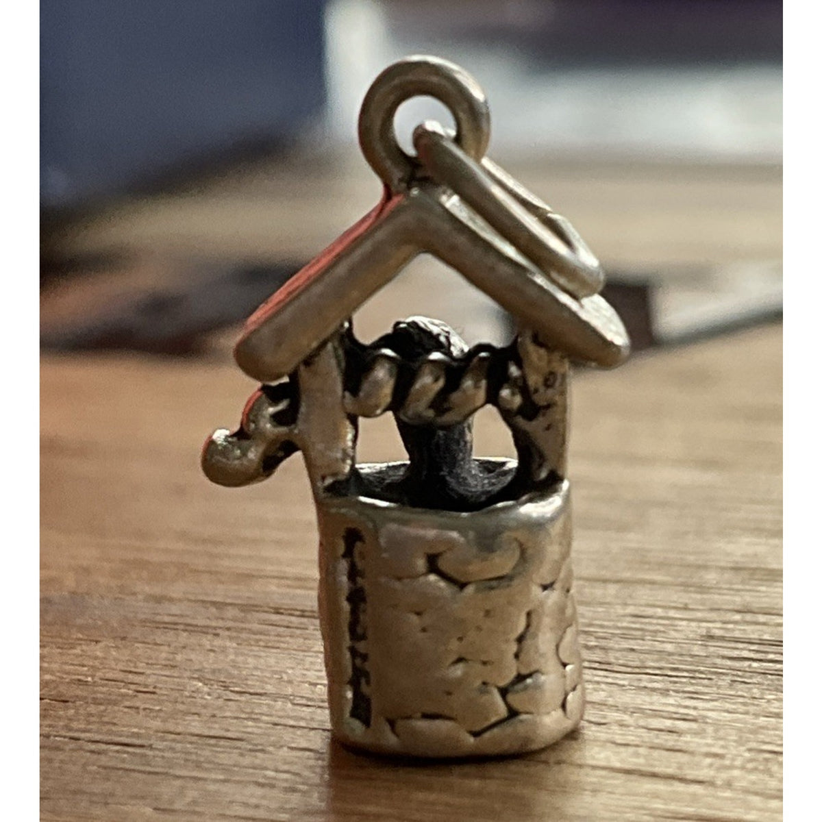 925 Sterling Silver Wishing Well Charm