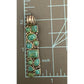 Vintage Sterling Silver Turquoise Multi-Stone Pendant 925 Southwestern Style