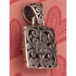 Vintage Bali Sterling Silver Box Pendant Signed 925 MD Ornate Amulet Style 1”