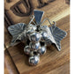 Vintage Taxco Mexico TO-102 Sterling Silver Grape Cluster Brooch Pendant