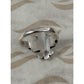 Pre owned James Avery RARE Retired Sterling Silver Rain Dove Bird Ring Heart Center Size 8