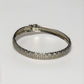 Milor Italy 925 Sterling Silver Textured Bracelet – 7.5” Box Link Design, 14g