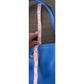 Coach Peyton Leather Cerulean Blue Zip Top Tote Bag Purse