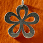 Preowned James Avery Retired Silver Large Flower Pendant