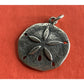 Vintage 925 Sterling Silver Sand Dollar Charm