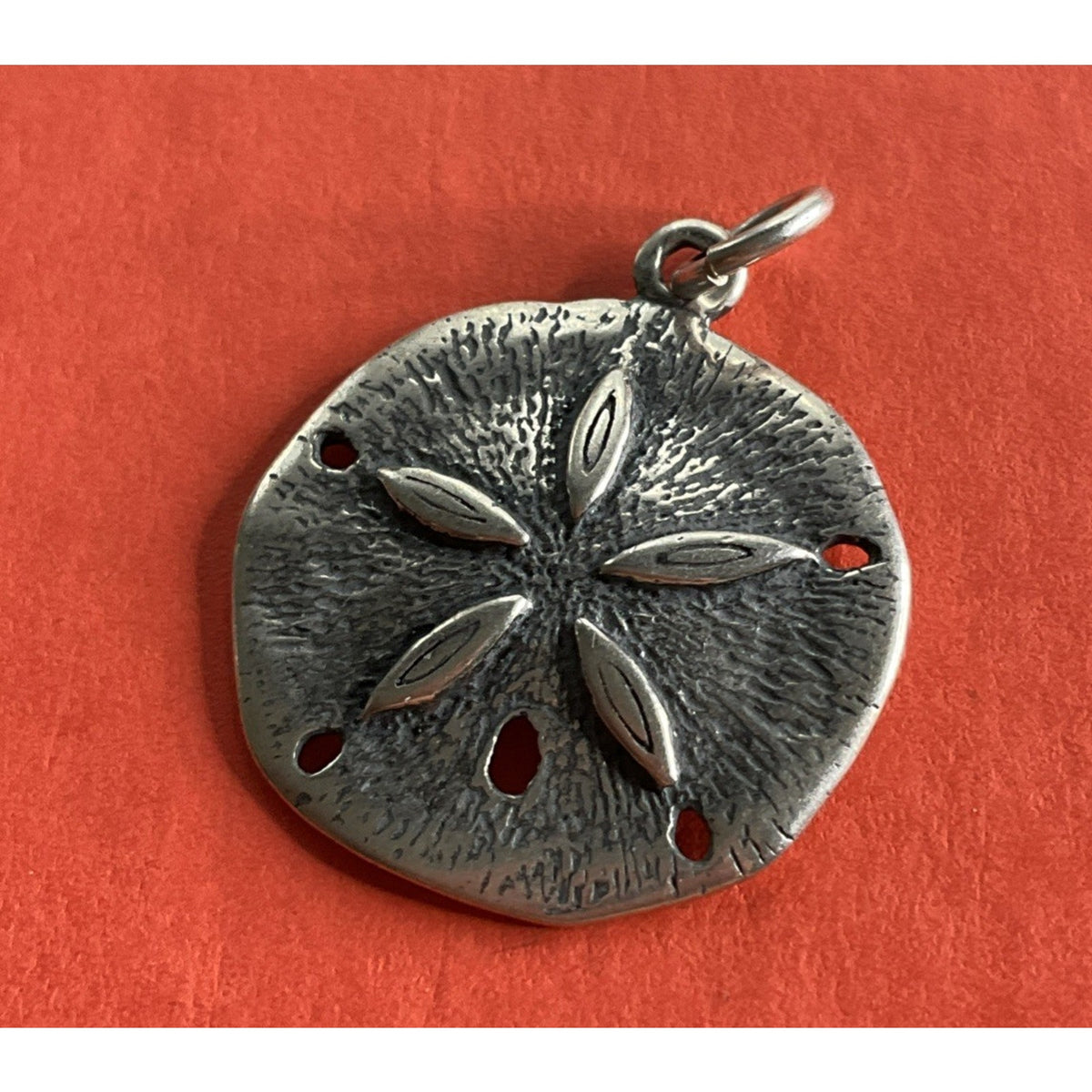 Vintage 925 Sterling Silver Sand Dollar Charm