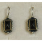 Pre owned James Avery Retired Graciela Smoky Quartz Earrings Sterling Silver And 14K gold