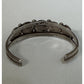 L Kaye Begay Vintage Navajo Sterling Silver Kingman Turquoise Cuff Bracelet 34g