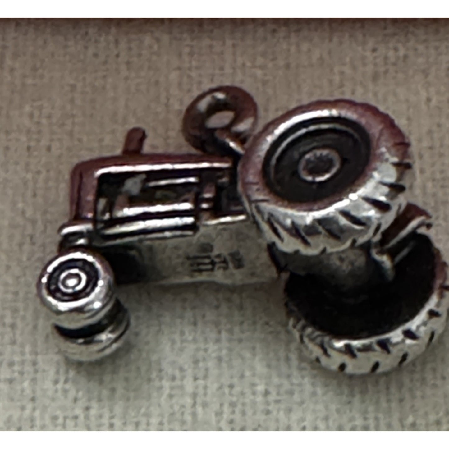 James Avery Retired Sterling Silver Tractor Charm