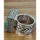 Retired Silpada Sterling Silver 925 Crushed Turquoise Statements Ring Size 7