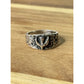 James Avery Retired Sterling Silver Descending Dove Textured Ring Size 10