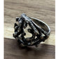 Retired James Avery Sterling Silver Brutalist Branches Ring Size 7