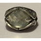 Vintage Carolyn Pollack Sterling Silver Green Prehnite Southwestern Ring Sz 7.5