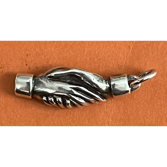 James Avery Retired Sterling Silver Friendship Charm Pre-Owned