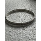 James Avery Retired Silver John 3:16 Bangle Bracelet Size L Pre-Owned